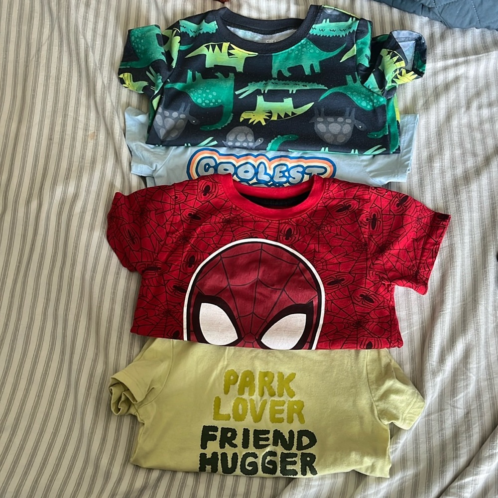 4 boy tshirts (bundle)